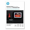 Hp Premium Plus Photo Paper, 11.5 mil, 4 x 6, Soft-Gloss White, PK100 CR666A